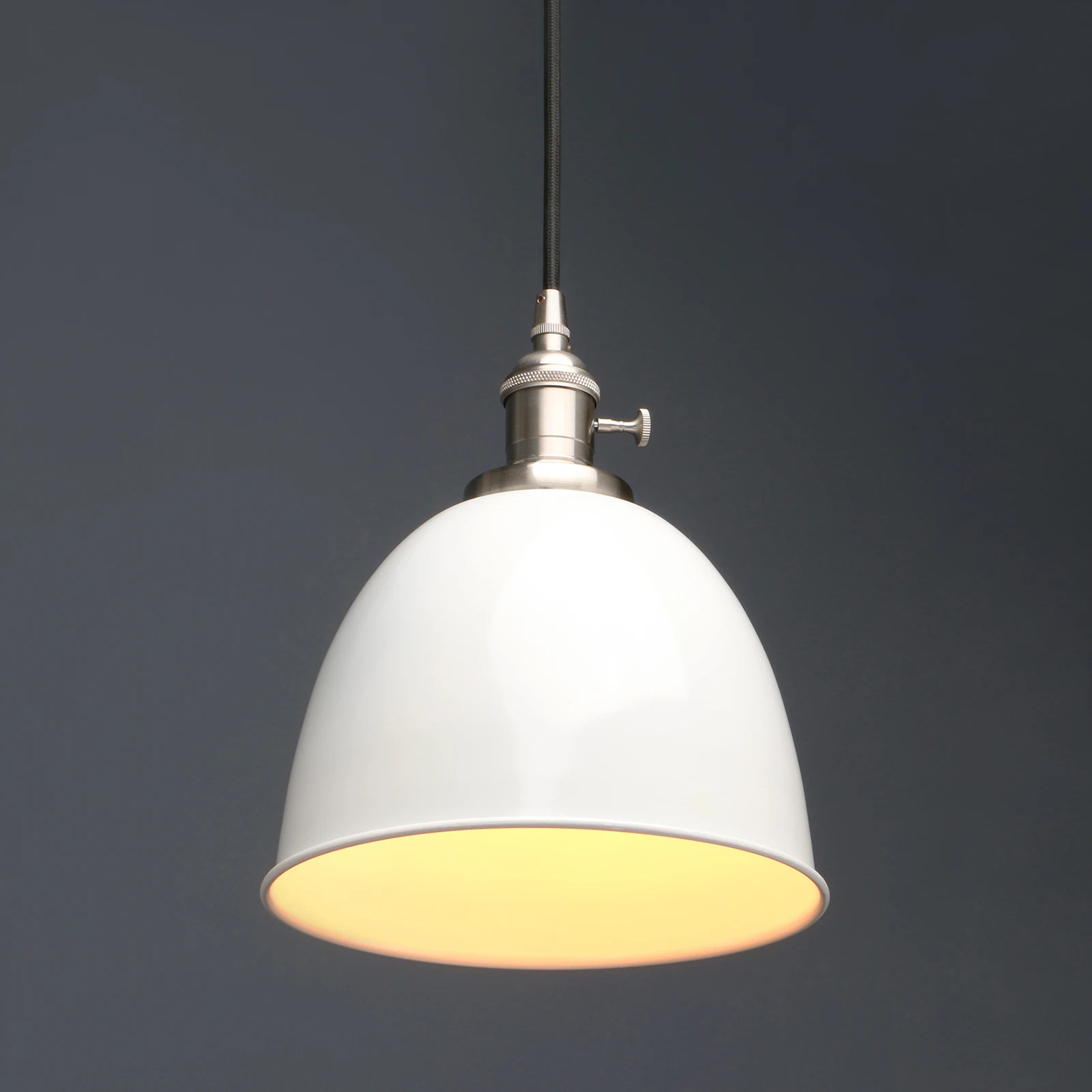 Phansthy Vintage Style Pendant Light with Switch, Metal 8.1\