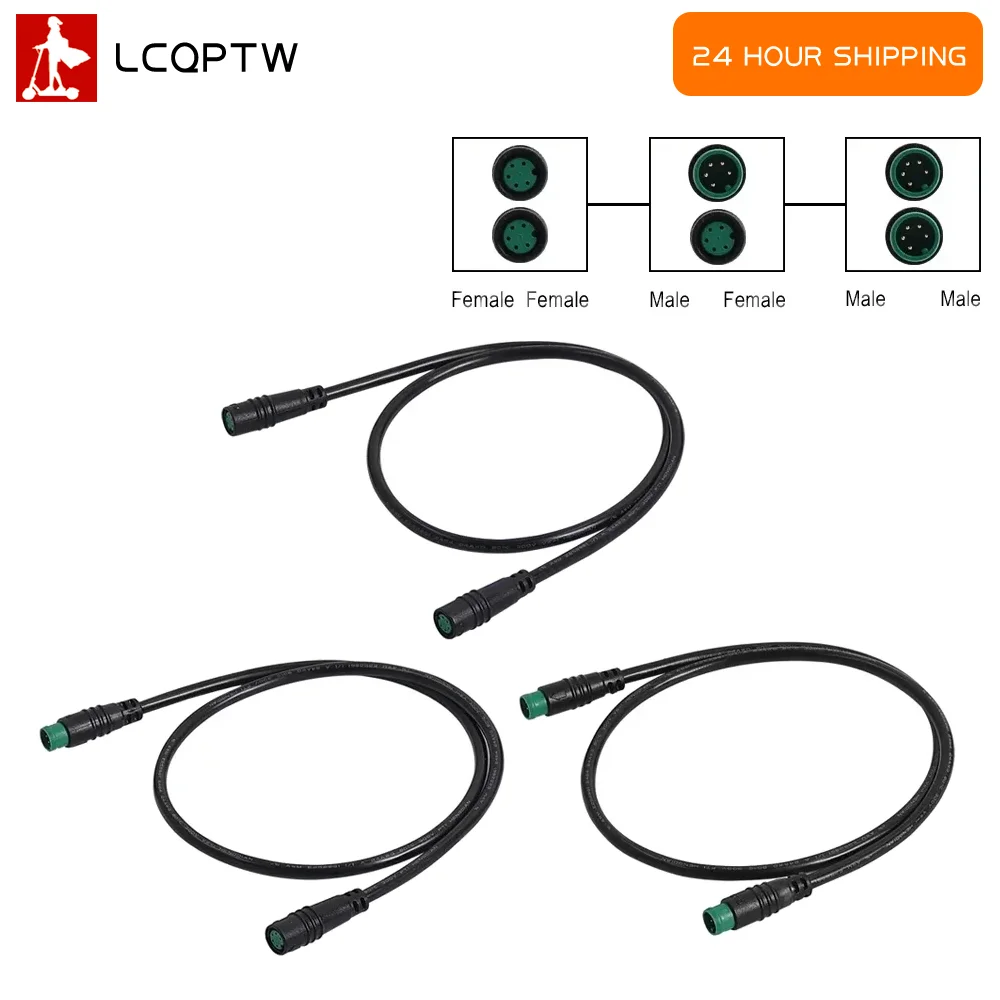 5Pin Waterproof M/F Male To Female Extension Cable for Bafan