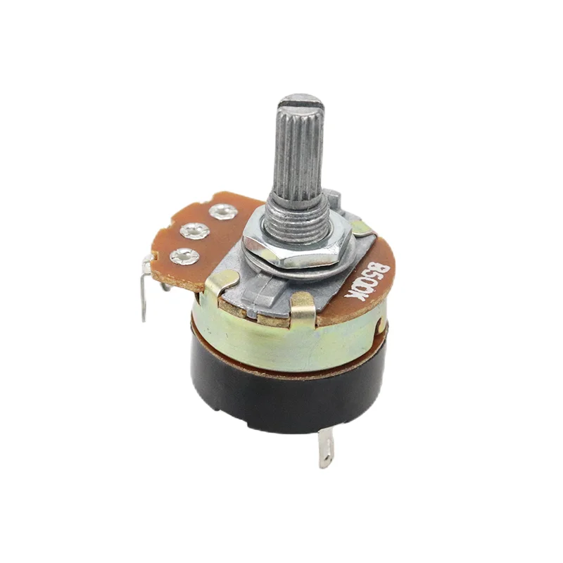 Potentiometer with Switch Dimmer Switch Adjustable potentiometer B10K B50K B500K