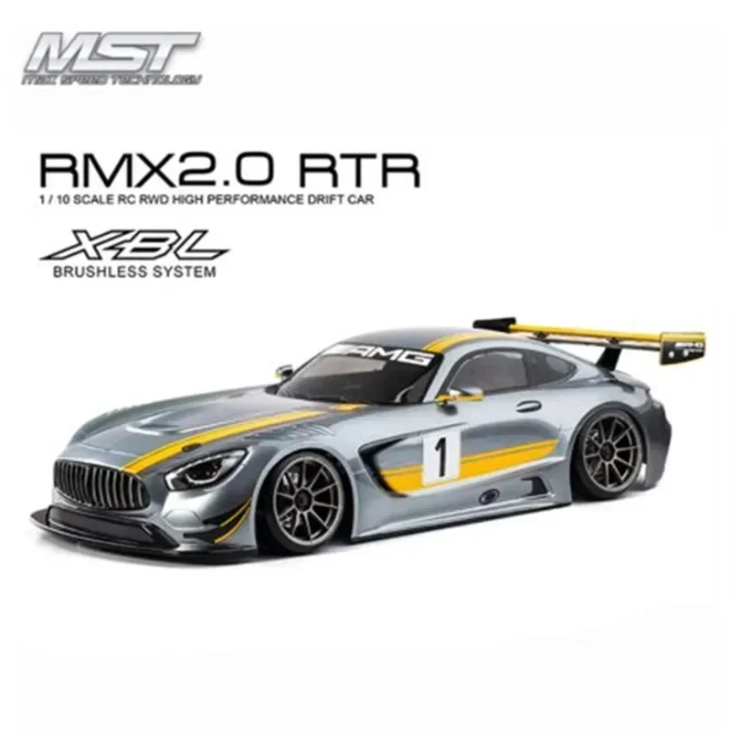 1/10 MST RMX2.0 XBL Brushless 2.4GHz 1:10 RTR RC Car AMG GT3 533715 RWD Electric Remote Control Model Car Drift Racing Adults