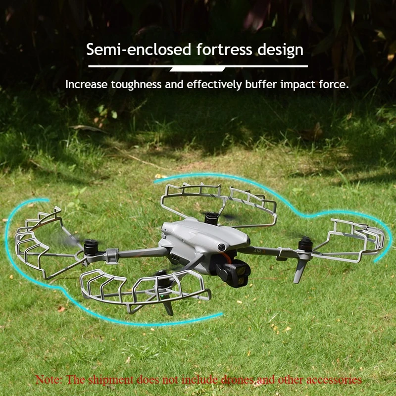 

Клетка пропеллера, совместимая с DJI Air 3/3S — ударопрочные кольцевые защитные кольцевые ограждения (детали дронов) ​ Защитная крышка лезвия