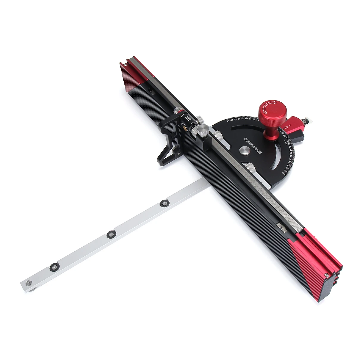 ENJOYWOOD Table Saw Miter Gauge with 890mm Extendable Miter Fence for Table Saws Woodworking Tools Inverted Carving Machine