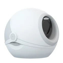 Caja de arena cerrada XL para gatos, control de olores y fácil limpiar
