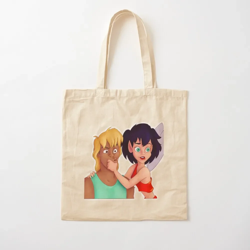 

Crysta and Zak from FernGully Tote Bag supermarket folding bag Gift bag