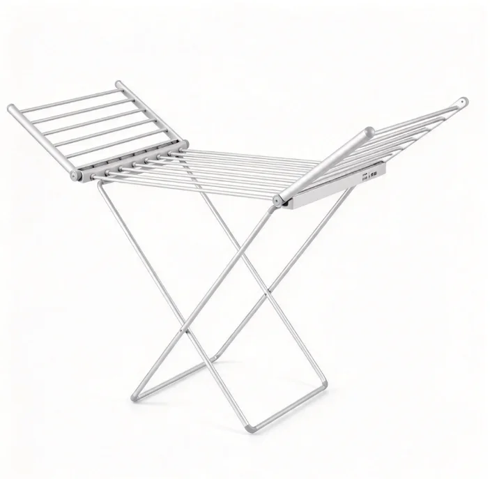 Classic Durable Home Silent Foldable Clothes Dryer Aluminum Alloy Baby Garment Drying Rack Portable Laundry Hanger Indoor Electr