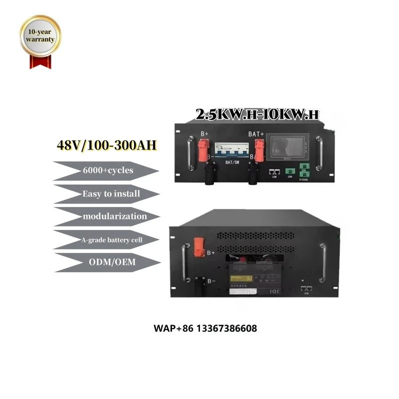 

High Voltage Lithium Lifepo4 Ion Battery Solar Storage 5Kwh 10Kwh Lifepo4 Lithium Battery 24V 105Ah 200Ah for Solar System