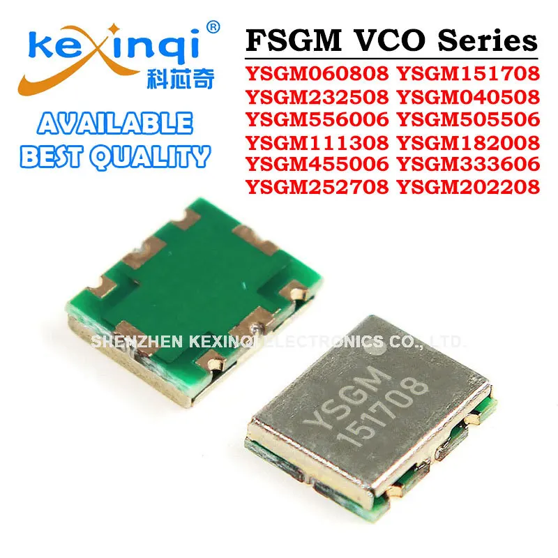 1PCS VCO 4dBm 165-7100MHz Voltage Controlled Oscillator+Buffer Amplifier YSGM556006 232508 081008 151708 505506 Ultrashort Wave