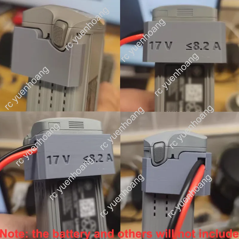 1PCS XT60 Spina Cavo Adattatore 17V 8.2A 130W Ricarica Veloce Compatibile con M6D/D6Pro Caricatore per DJI Air3 RC Drone parti della batteria