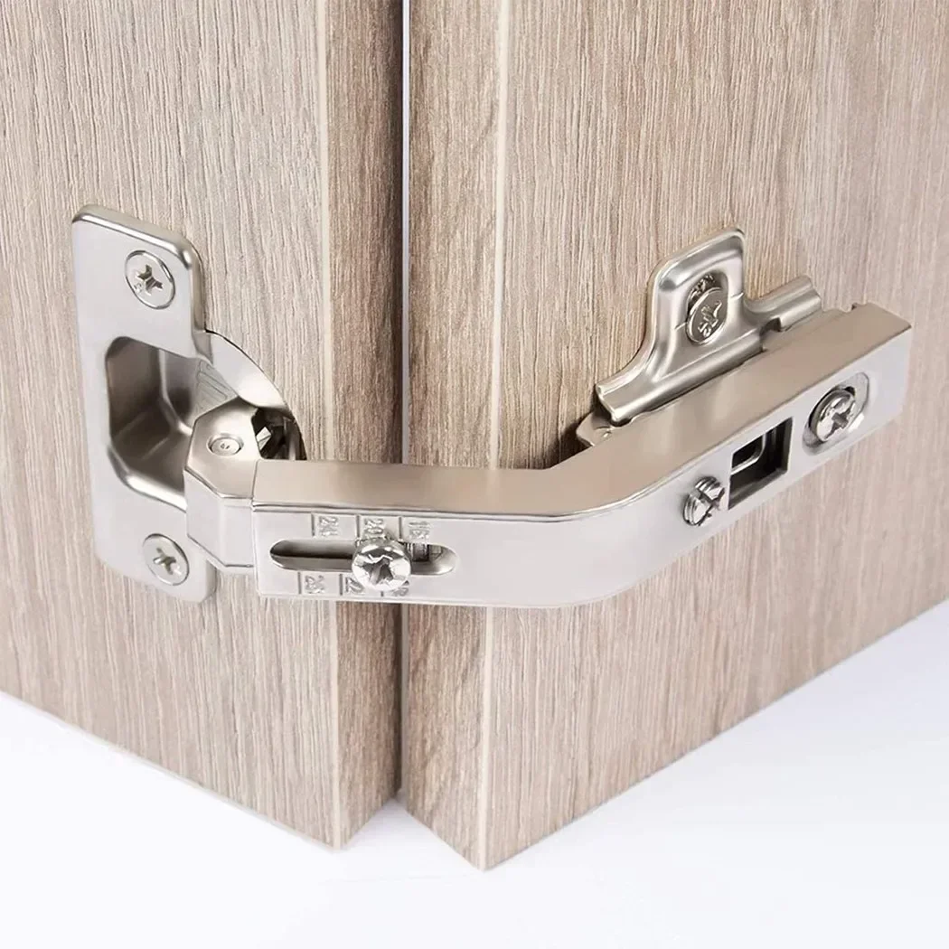 Kits Hinges 4*Hinges Cupboard Folding Hinge Wardrobe 135 Degree 4pcs Accessories Attachment Cabinet Combination