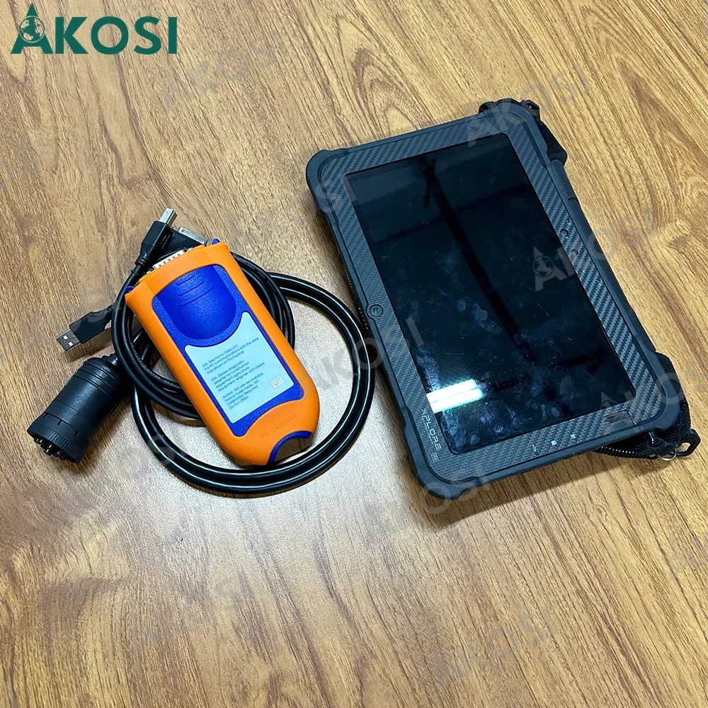 Xplore tablet+V5.3 AG CF Agricultural Tractor Service EDL V2 PK EDL V3 Construction Heavy Equipment Truck Diagnostic Tool