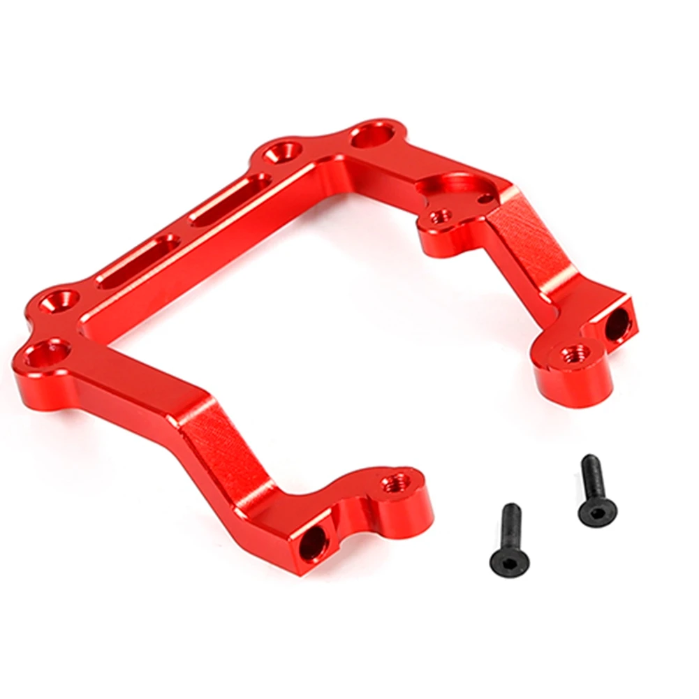 Nieuwe Upgrade Cnc Metalen U-vormige Achter Beschermende Frame voor 1/5 HPI RV KM BAJA 5B 5T 5SC RC Auto Auto Update Onderdelen,Rood