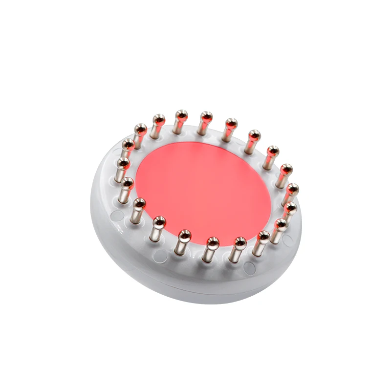 Bio-red light vibration massage latest hot-selling portable EMS micro-current massage comb