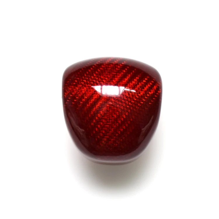 Red Carbon Fiber Gear Shift Knob Cover for  Odyssey Elysion 2015-2021