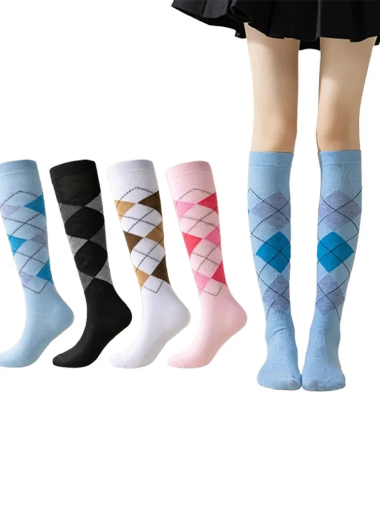 جوارب طويلة لطيفة على شكل فتاة - طراز أنثوي - جوارب نسائية ناعمة وعصرية لفصل الربيع #1