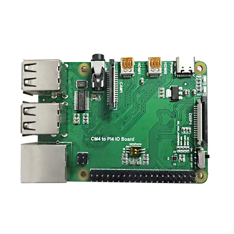 

For Raspberry Pi CM4 IO Base Board CM4 to 4B Adapter Board Expansion Board CM4 to PI4B Adapter