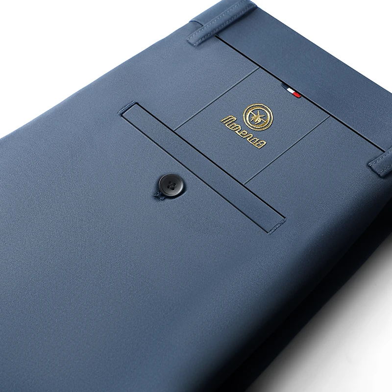 

Mens Stretch Casual Pants Business Dress Pants Khaki Suit Pants Formal Dress Pants Embroidery