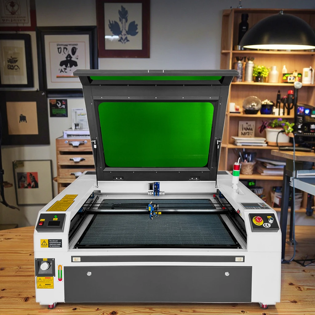 

1080 100W-300W Ruida Water Cooling LAS CO2 Laser Engraver New 150W Power for Wood Paper Crystal MDF Leather DXF DST AI PLE