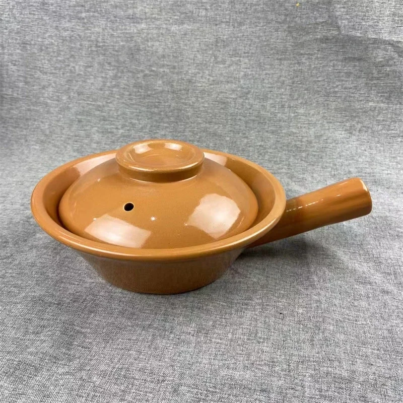 

19 см 21 см суповая кастрюля, керамическая кастрюля для запеканки, керамическая кастрюля для рисовой лапши, устойчивая к высоким температурам сковорода для газовой плиты