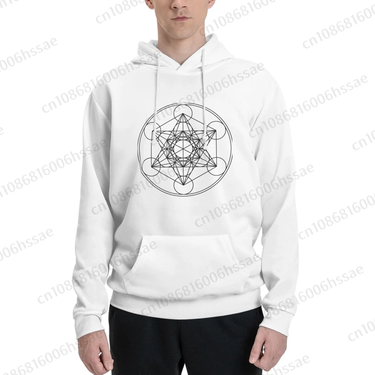 

Metatrons Cube Flower Of Life Autumn Winter Fashion Hoody Men Woman Hoodies Sweatshirts Plus Fleece Pullover