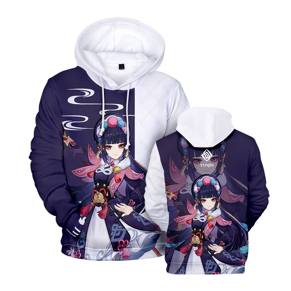 2022 Áo Khoác Nam Hoodie THU Xuân Cổ Trang Áo Dạo Phố Áo Khoác Thời Trang Áo Chui Đầu Anime Bông Tai Kẹp Quá Khổ Áo