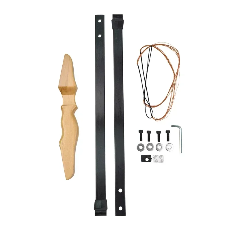 30/40lbs Archery Recurve Bow Arrow Set Straight Bow Quiver Fiberglass Arrow， Arrow Puller Training Shooting Accessories