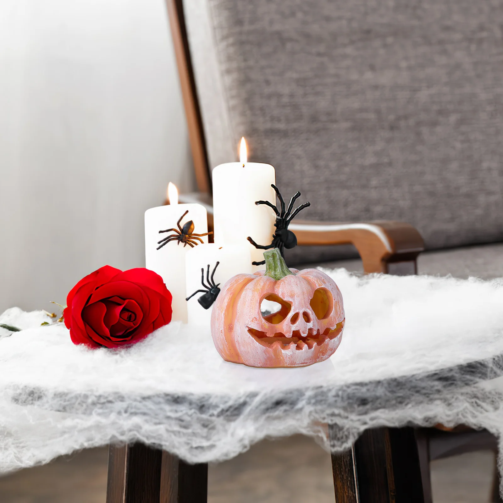 

Pumpkin Fish Hideout Resin Aquarium Decor Small Fish Tank Shelter Natural Hiding Place Decoration Pumpkin Hideout