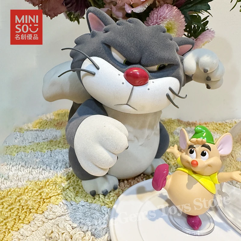 Original Miniso15cm Disney Lucifer Best Moments Series Animation Figure On-Line Mousing Creative Birthday Gift For Children