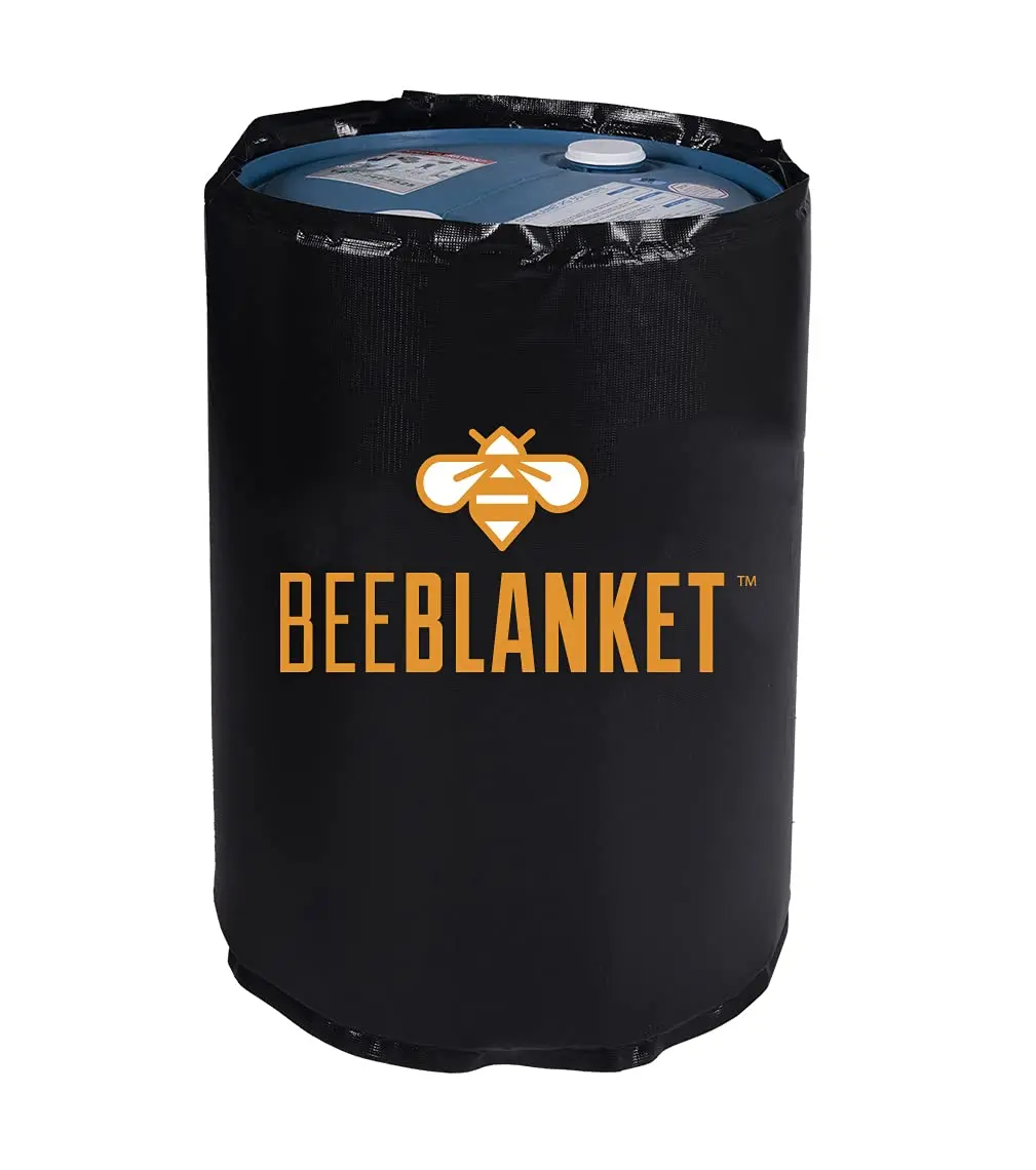 Powerblanket BB55 Bee Blanket 55 gal Drum Heater, Honey with Fixed TSTAT, 800W, 120V