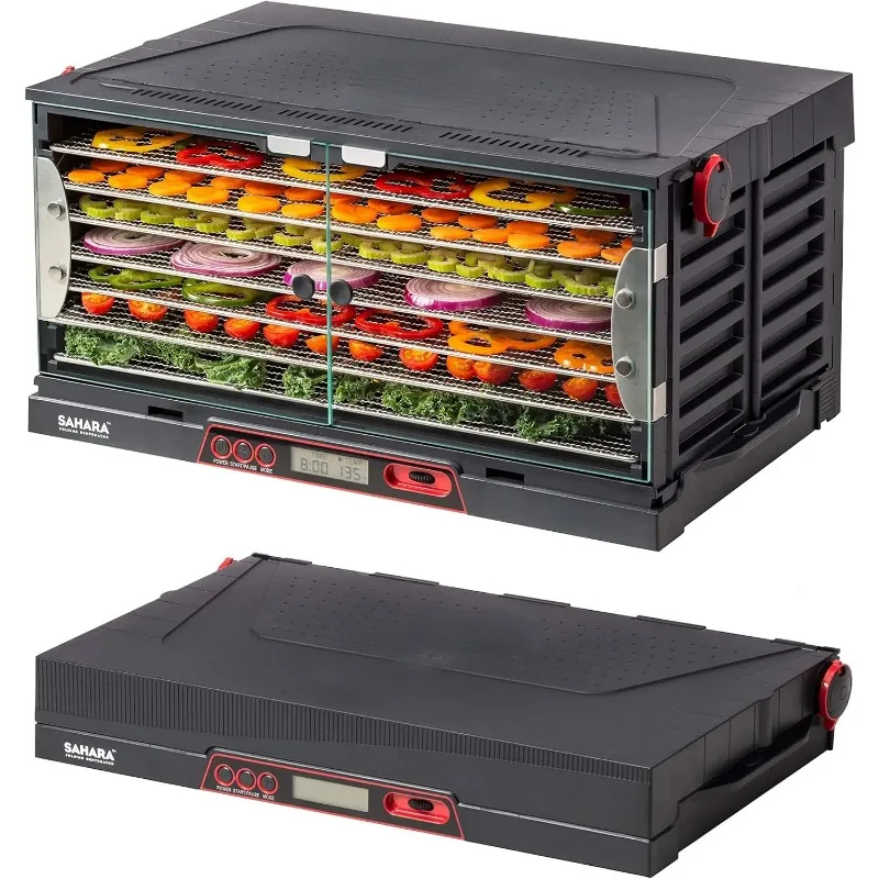 

SAHARA Folding Food Dehydrator (Stainless Steel Shelves)