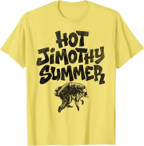 Jimothy Raccoon I Shaped Like Ball Short Spine Lustiges Geschenk-T-Shirt Y2k Trash Panda Wildlife Graphic Saying Tee HOT JIMOTHY Summer – Detail 16
