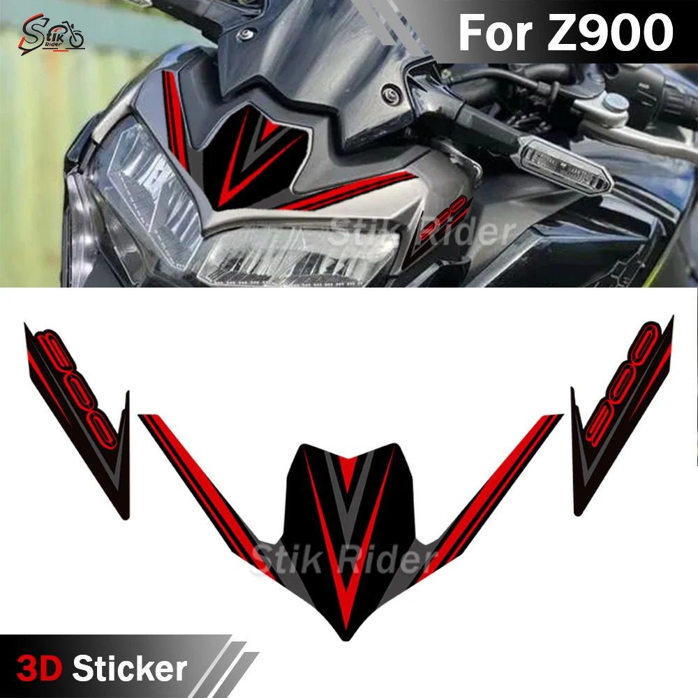 

For Z900 Z 900 2015-2021 Motorcycle accessories decals fairing fuel tank kit Front Fairing Fender waterproof sticker decoration