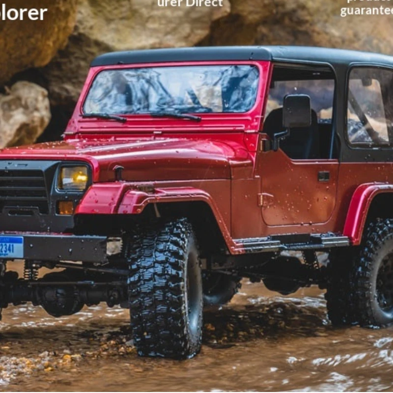 FMS 1:10 Explorer RC Crawler 4WD Simulation Off-Road Rock Climbing Car RTR Ready To Run Electric Hobby Model Toy Halloween Gift
