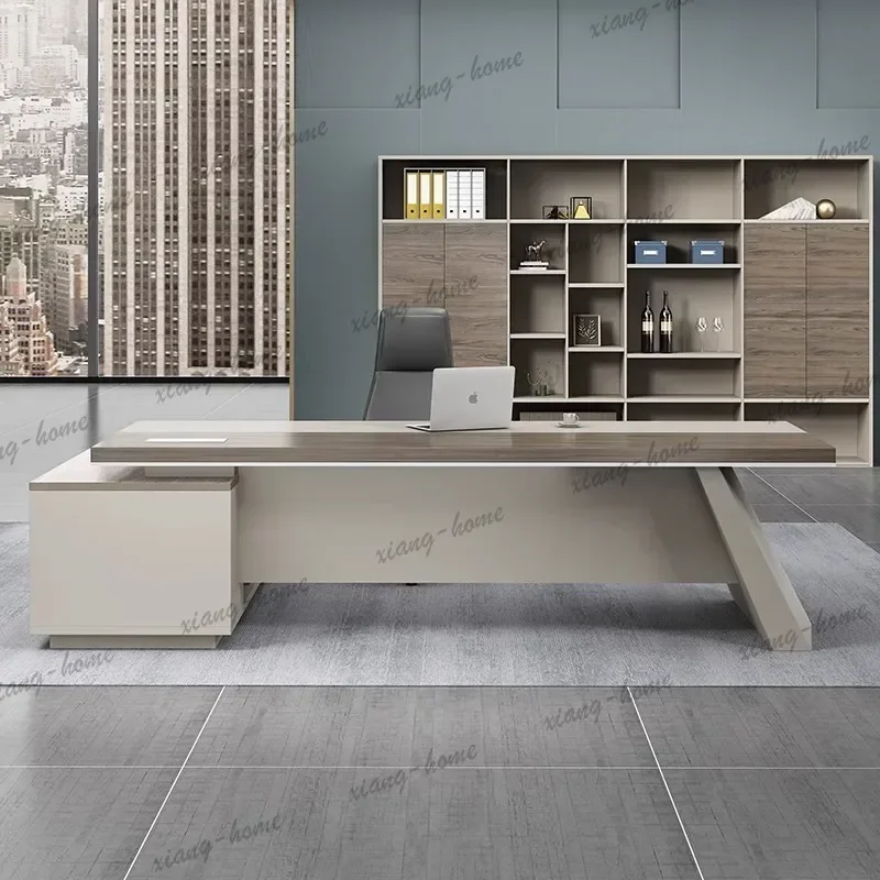 YJ Negotiate Meeting Office Desk Exquisite Designer Foreign Durable Office Desk Modern High Office Furniture Der Schreibtisch XY