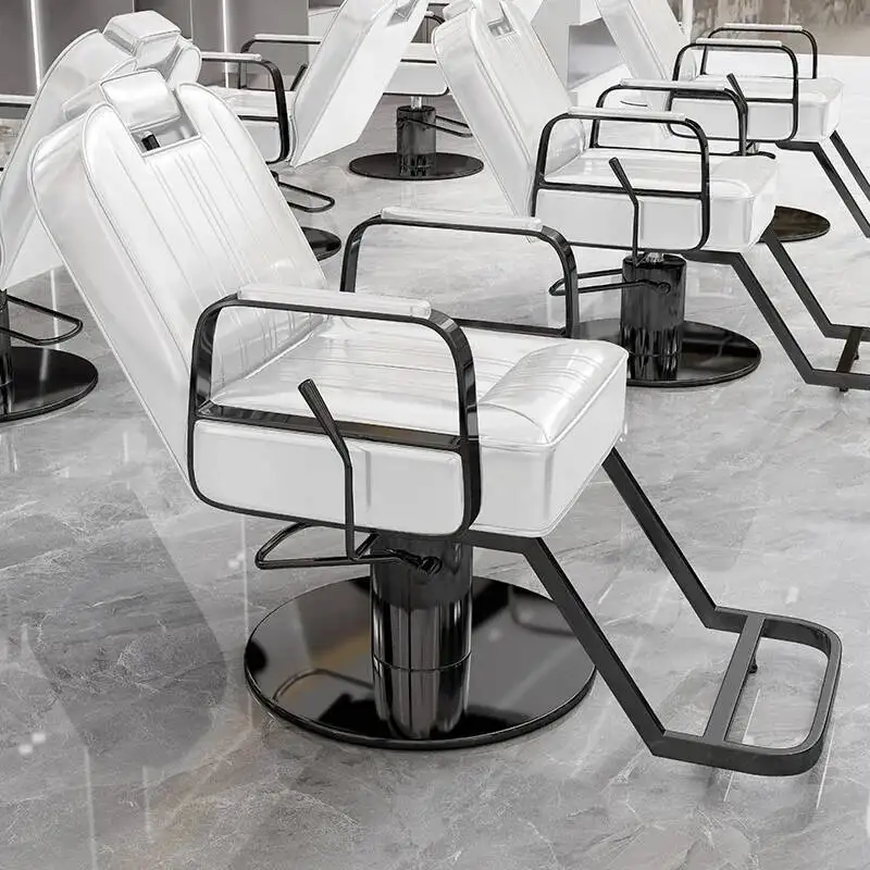 

Salon Barbershop Barber Chairs Accessories Equipment Hairdressing Furniture Luxury Salon Chairs Chaise Coiffure Silla Peluqueria