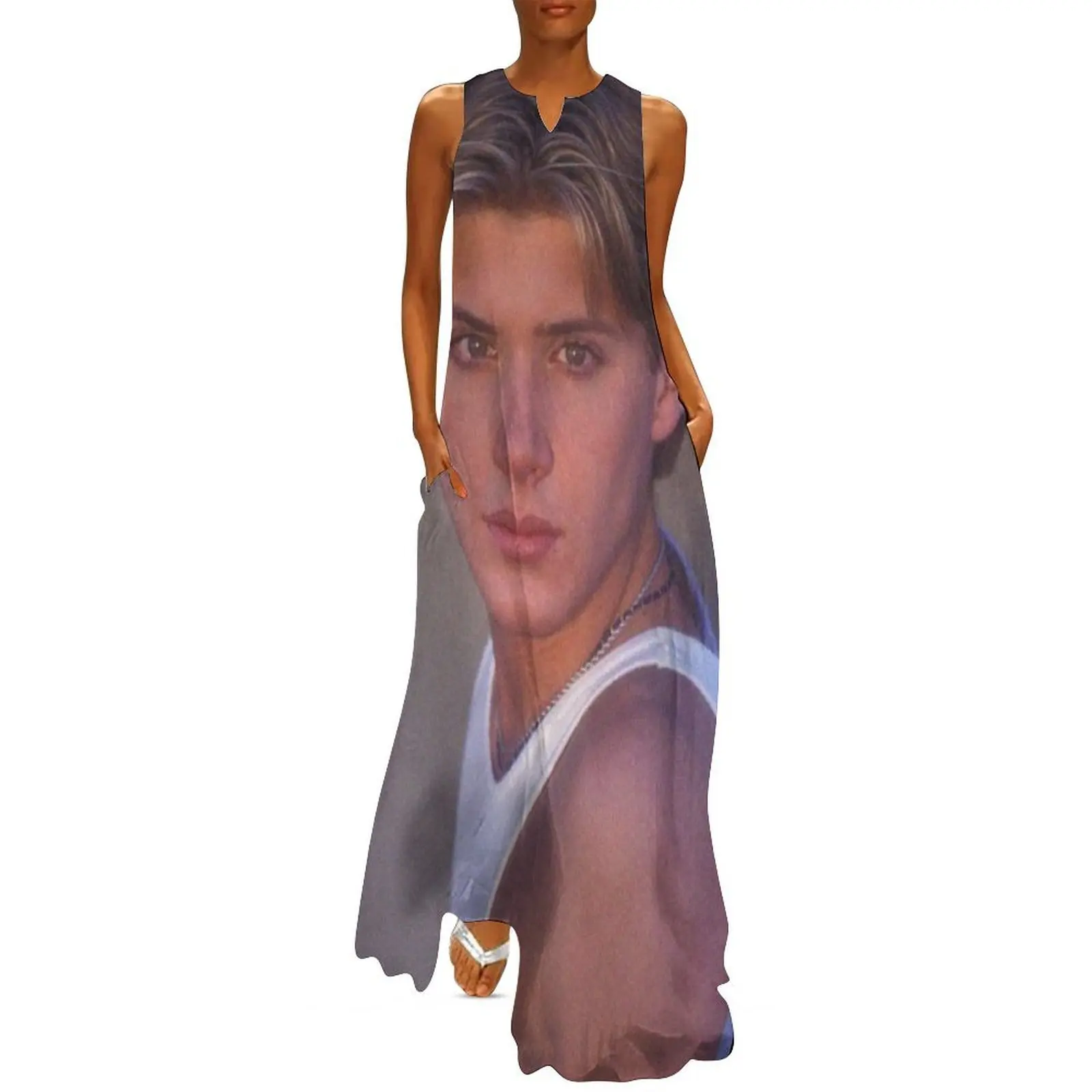 

young jensen ackles Long Dress summer women's dress 2025 women's clothing summer 2025 novelties Woman clothes