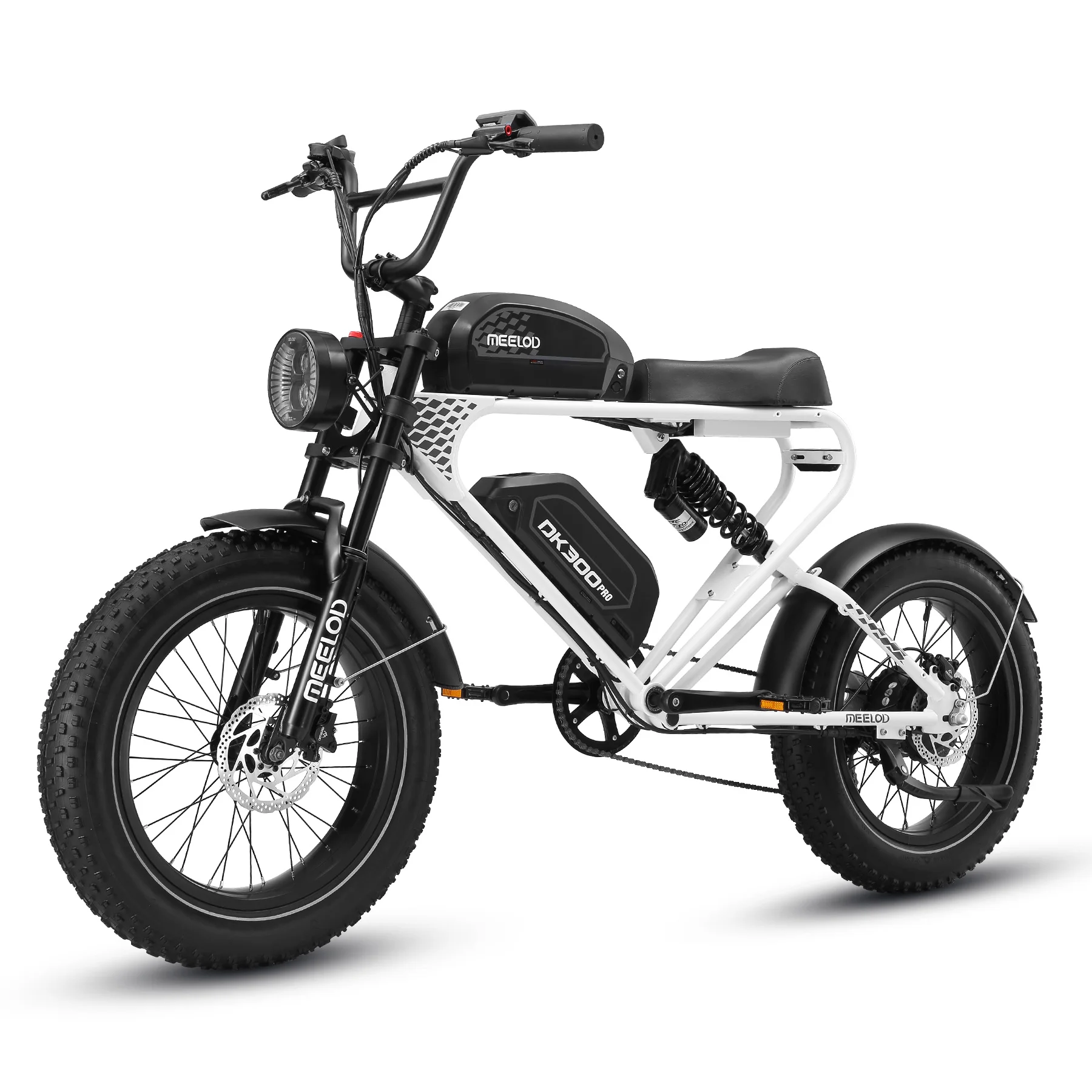 

Электрический велосипед MEELOD DK300pro для взрослых, 1200 Вт, 48 В, 30 Ач, аккумулятор, электрический велосипед, 20-дюймовый электронный горный велосипед с толстыми шинами