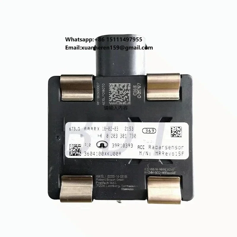 High Quality Car Parts Radar Sensor 0203301730 39R10393 3604100XKUB0A for Mitsubishi