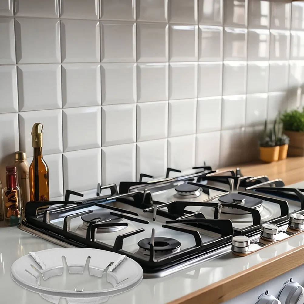 2pcs Thickened Iron Wok Ring For Gas Stove Windproof Energy Saving Flame Universal Cooktop Support Kitchen Cooking