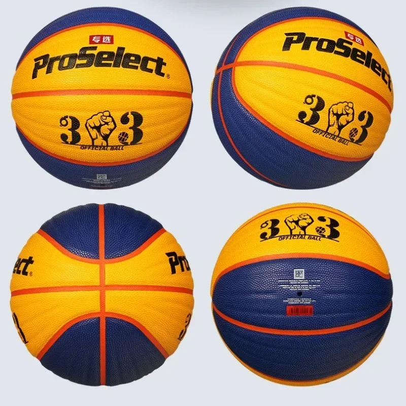บาสเกตบอลมืออาชีพขนาด 7 บาสเกตบอลไมโครไฟเบอร์ยืดหยุ่นสูงป้องกันการระเบิดทนทานการฝึกอบรม Match Ball ผู้ชายขนาด 6 ผู้หญิง