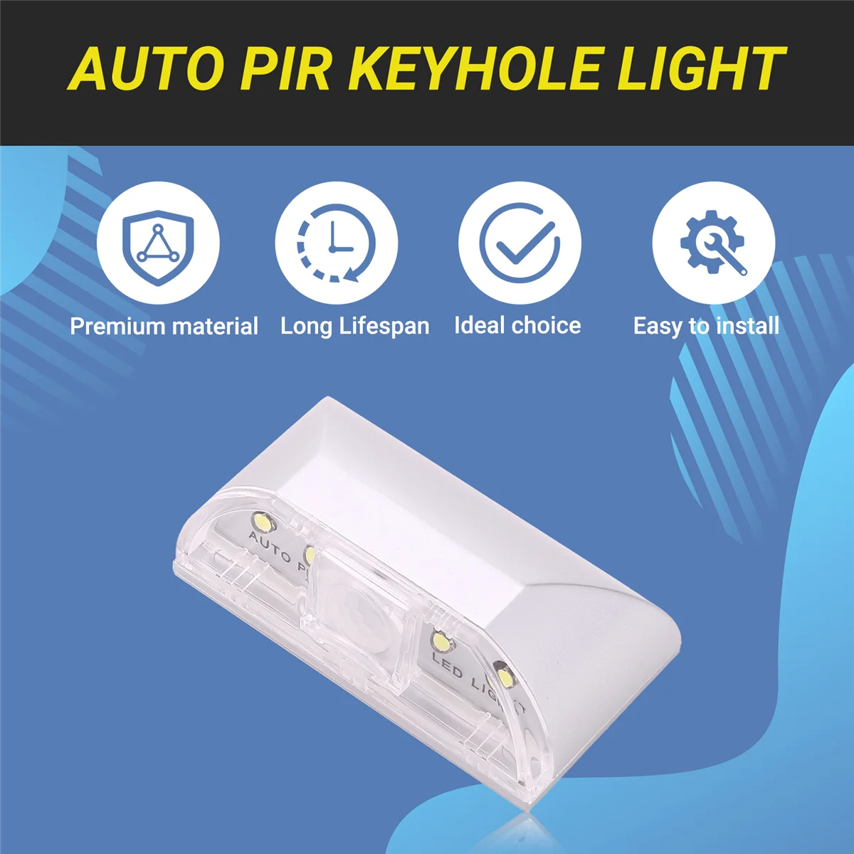 Auto PIR Infrared Wireless Motion Sensor Light