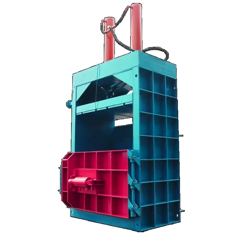 80-ton Vertical Hydraulic Baling Machine for Compressing and Baling Waste Paper Boxes