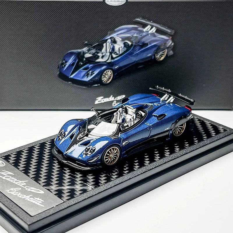Pressofuso LCD scala 1:64 Zonda HP modello di auto in lega display statico decorazione da collezione regalo giocattoli ornamenti