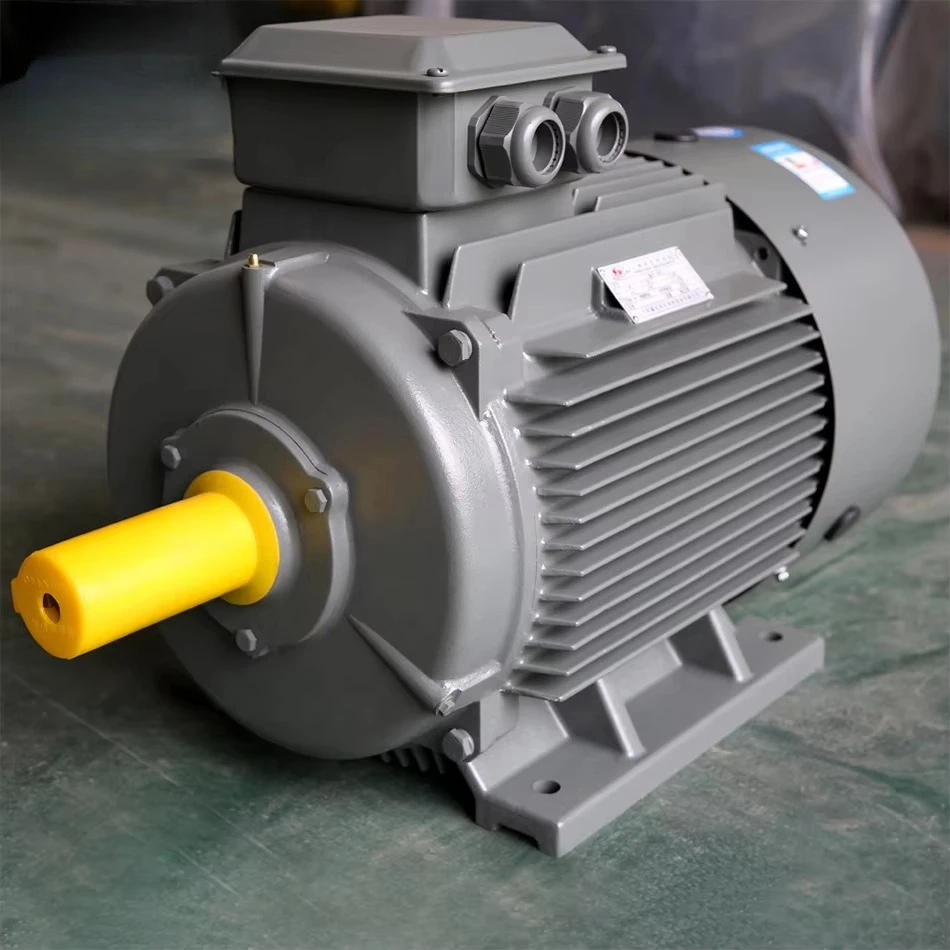 IE3 200L2 AC Electric Motors 22 kw 60hz 6 Pole Low Rpm 440v Induction 30hp Three Phase 960 Rpm Motor