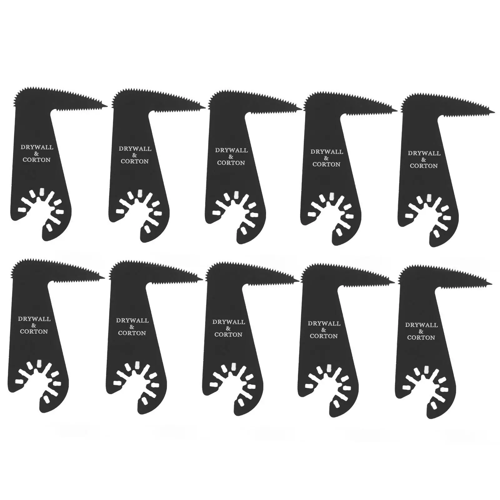 

10PCS Multifunctional Double Sided Teeth Oscillating Saw Blade for Cutting Use