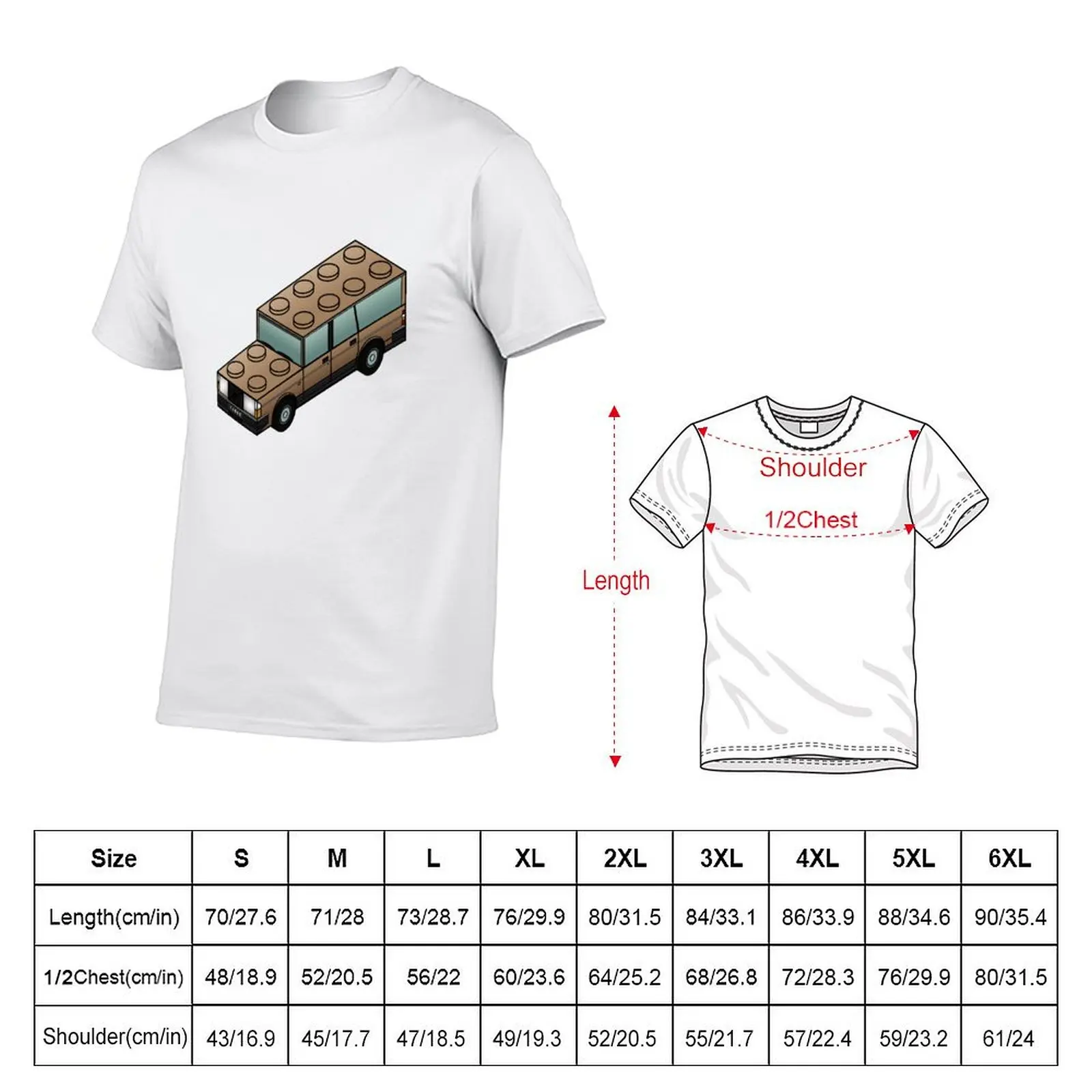 turbobrick wagon - gold metal vector T-Shirt Creative Graphic Tee Shirt