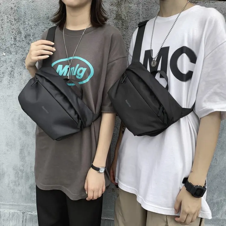 

Мужская сумка через плечо Street Sle, повседневная сумка для отдыха в стиле хип-хоп, нагрудная поясная сумка, сумка для езды на велосипеде, маленькая одинарная сумка oulder Gracias