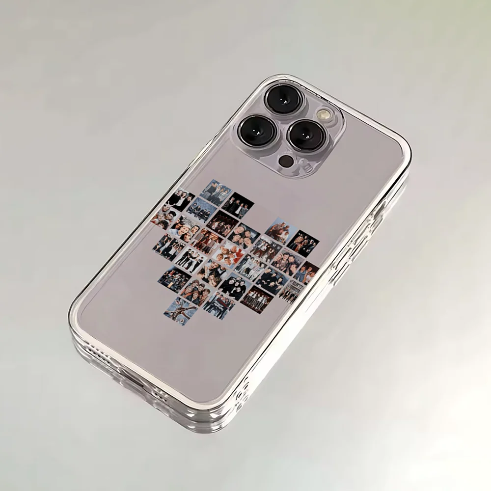 One D-Direction-ES  Phone Case For iPhone 16,15,14,13,12,11 Plus,Pro,Max,XR,XS,X,7,8 SE,Mini Transparent Silicone Soft - view 2
