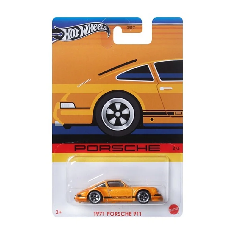 Mattel Hot Wheels Porsche Set 2024 Porsche 356 Speedster Porsche 911 944 Turbo 1/64 Diecast Model Cars Toy for Boys Gift GRT01