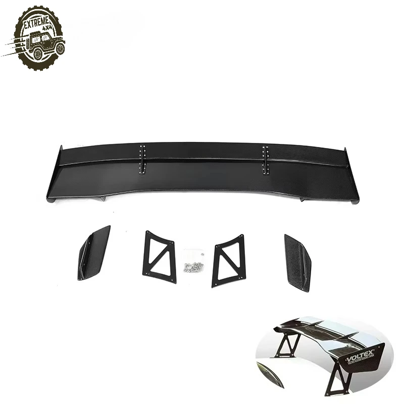 

LANGyu Vehicle Parts & Accessories Car Spoiler Volte Style GT Carbon Fiber Universal Rear Spoiler