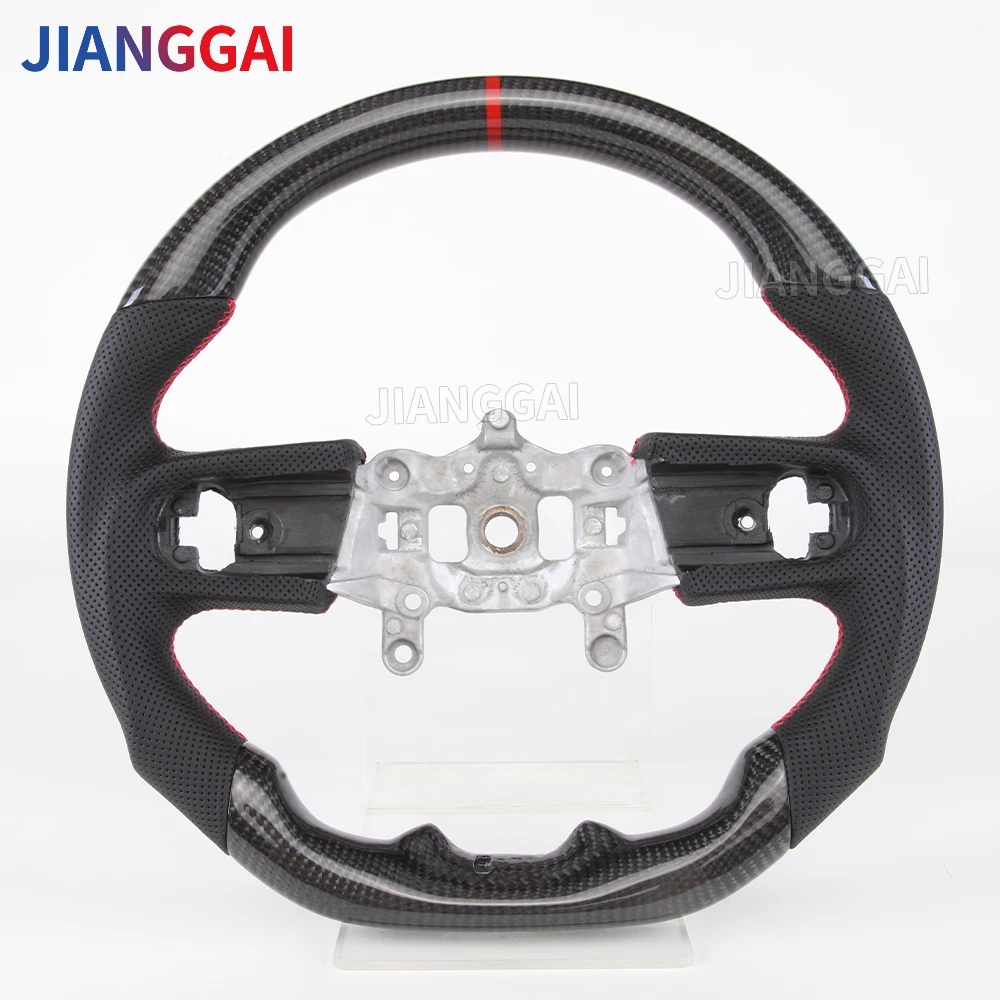 

Carbon Fiber Steering Wheel For Jeep Wrangler JL 2018 2019 2020 2021 2022 2023 Models Sport Steering Wheel Perforated Leather